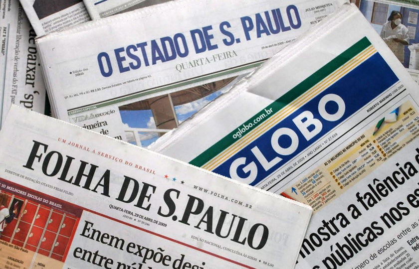 Entrevista nos jornais